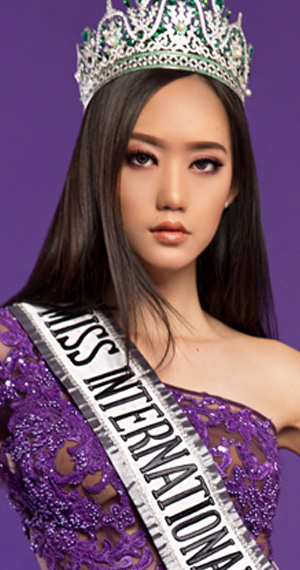 Miss Indonesia Felicia Hwang age24